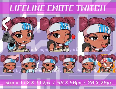 Apex 2 Discord Emotes Legend Games Black Girl Art Nerd Geek Cringe