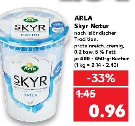 Arla Skyr Natur Angebot Bei Kaufland Prospekte De