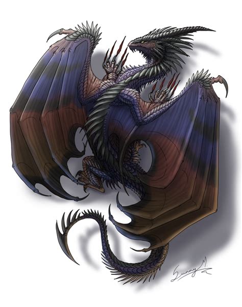 Dragon Tattoo Commission For Alixhiddleston By Sunima On Deviantart