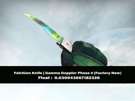 Falchion Knife Gamma Doppler Phase 4 FN CSGO SKINS KNIVES Video Gaming