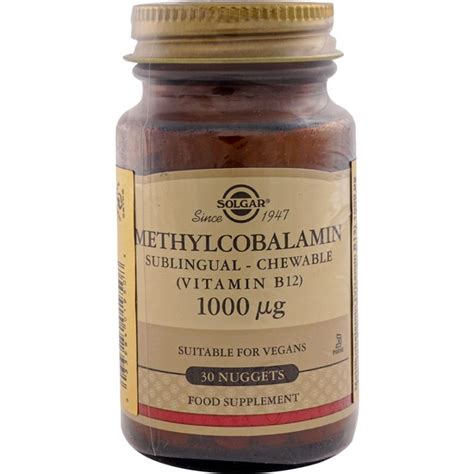 Solgar Methylcobalamin B12 1000 Mcg 30 Dilaltı Tableti OnuAl Fiyat