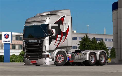 Scania Rjl Modified In Brazilian Style Mega Upgrade Ets Euro