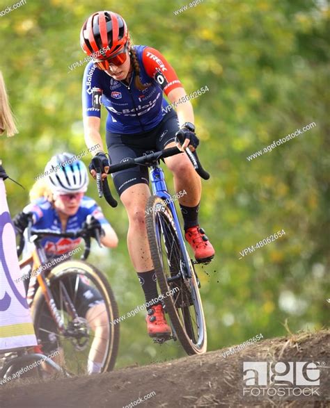 Dutch Shirin Van Anrooij Pictured In Action During The Women S Elite