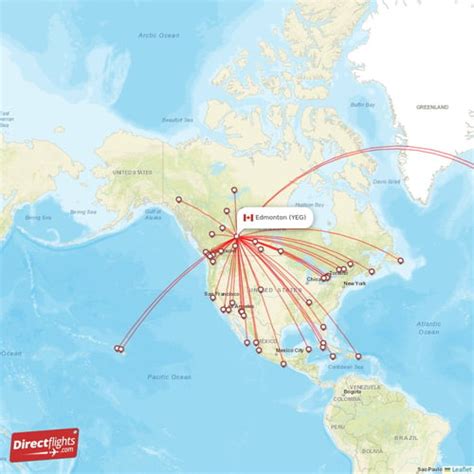 Direct Flights From Ottawa Destinations Yow Canada