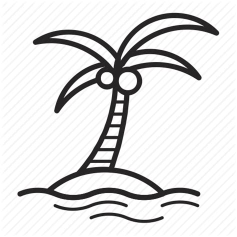 Symbol Line Font Line Art Coloring Book Black And White Palm Tree Plant