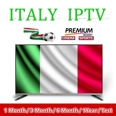 Italian IPTV Subscription 1 Year Italia Europe French Spain Germany