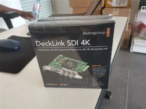 Blackmagic Design Decklink Sdi K Capture Playback Card In Ga East