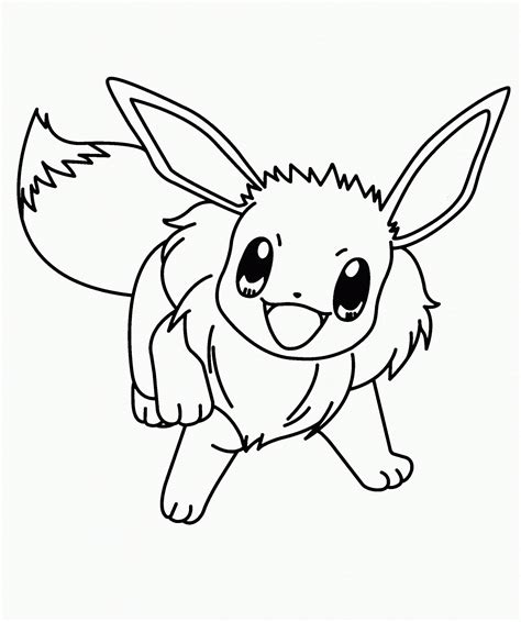 Eevee Normal Para Colorir Imprimir E Desenhar Colorirme Images And