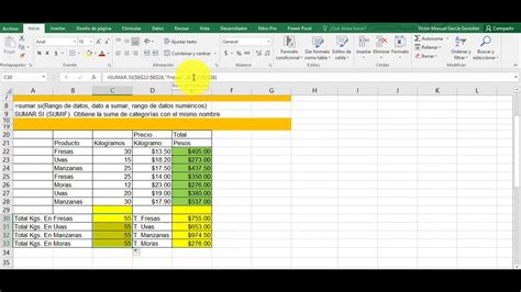 Funcion Sumarsi Excel Ejemplos Practicos 2021 Youtube Images And