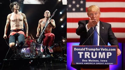 Red Hot Chili Peppers Hoy En D A Solo Queda Rebelarse Contra Donald Trump