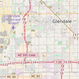 Glendale Zip Code Map