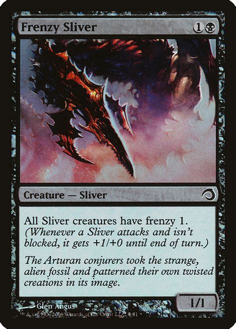 Frenzy Sliver · Premium Deck Series Slivers H09 6 · Scryfall Magic