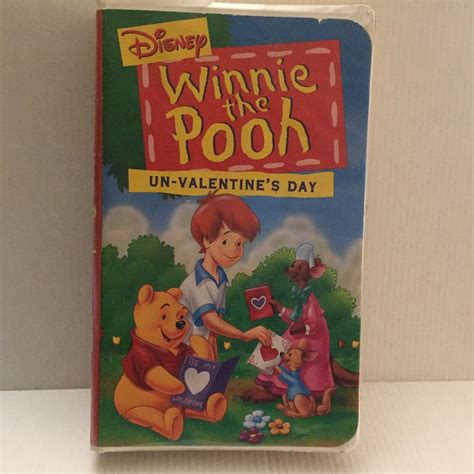 Preowned Disney Winnie the Pooh Un-Valentine's Day Animated Movie VHS ...