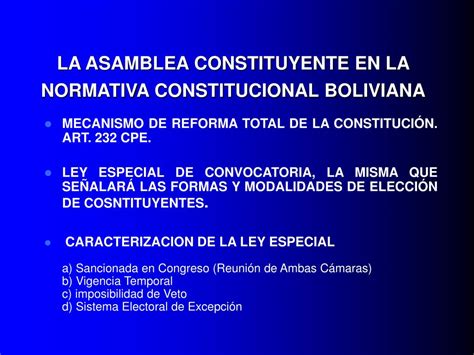 Ppt Asamblea Constituyente En El Marco De La ConstituciÓn Powerpoint