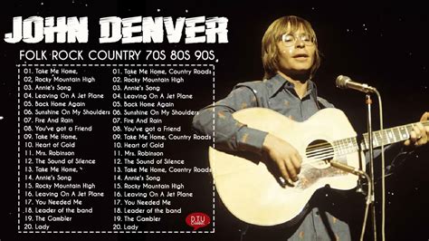 John Denver Greatest Hits Album 2021 John Denver Folk Country Best