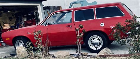 1973 Ford Pinto Wagon Red RWD Manual Classic Ford Pinto 1973 For Sale