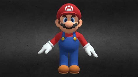 Mario Smash Bros Model (Rigged) - Download Free 3D model by ...