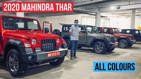 30+ Mahindra Thar 2020 Red Images