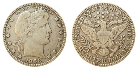 1908 O Barber Quarters Value And Prices