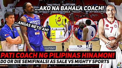 Coach Charles Tiu Hinamon Ng Kalaban Mighty To The Rescue As Sale