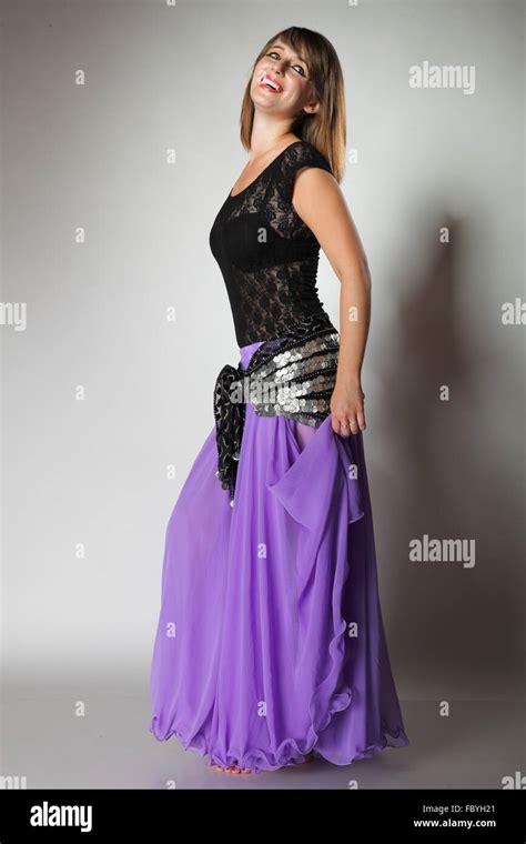 Middle East Belly Dancing Dancer Costume Hi Res Stock Photography And