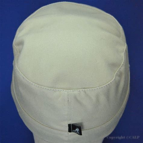 KANGOL Casquette Coton Beige Kangol Pour Hommes Et Femmes