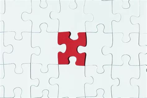 Missing Puzzle Piece Stock Photo SSilver 45618285