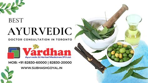 Best Ayurvedic Doctor In Toronto Subhash Goyal Blog