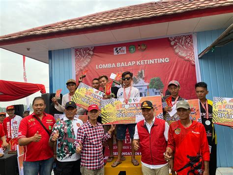 Membanggakan Eno Dan Murjani Juarai Lomba Balap Ketinting 2023