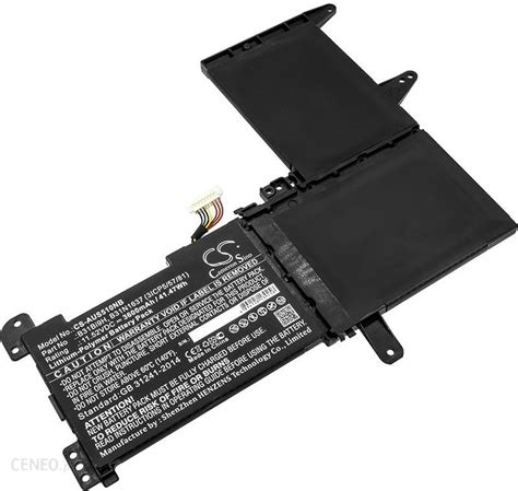 Bateria Do Laptopa Cameron Sino Asus N580Gd B31N1637 3600Mah 41 47Wh Li