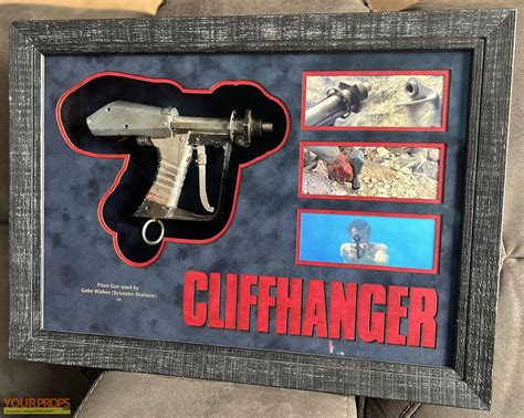 Cliffhanger Sylvester Stallone’s Piton Gun original prop weapon