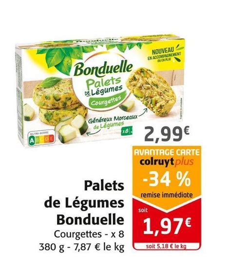 Promo Bonduelle Palets De L Gumes Chez Colruyt