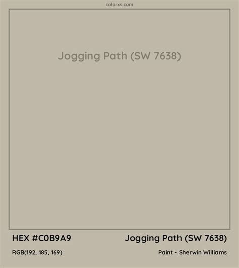 Sherwin Williams Jogging Path SW 7638 Paint Color Codes Similar