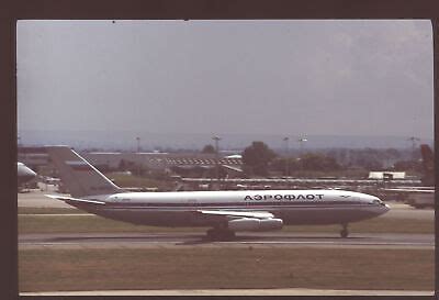 Orig Mm Airline Slide Aeroflot Il Ra Ebay