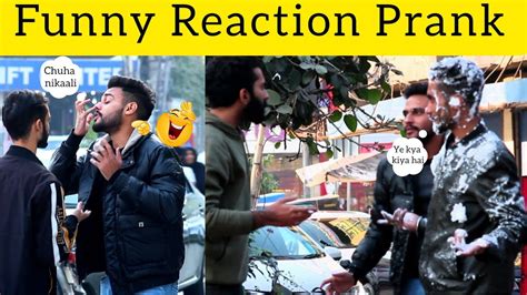 Funny Reactions Prank With Strangers (Desipranksters) - YouTube