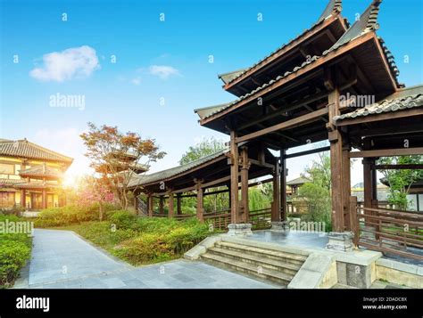 Garden Architecture In Jiangnan China Stock Photo Alamy