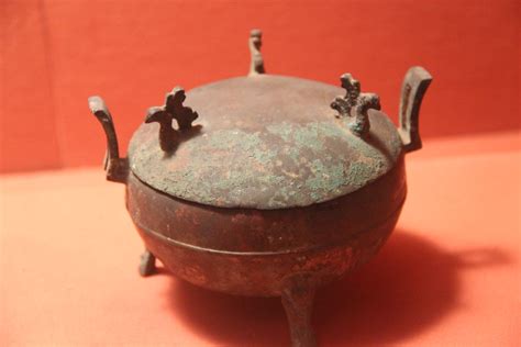 Western Han Bronze Lidded Ding Xuzhou Museum Jiangsu Prov Flickr