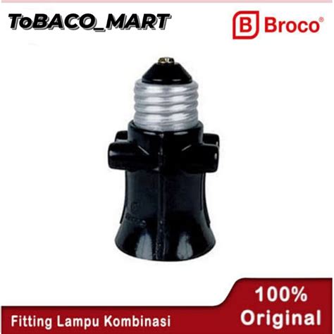 Jual Fitting Kombinasi Broco Fitting Lampu Kombinasi Tempat Lampu