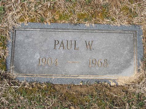 Paul William Shaffer 1904 1968 Find A Grave Memorial