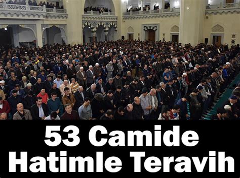 53 Camide Hatimle Teravih