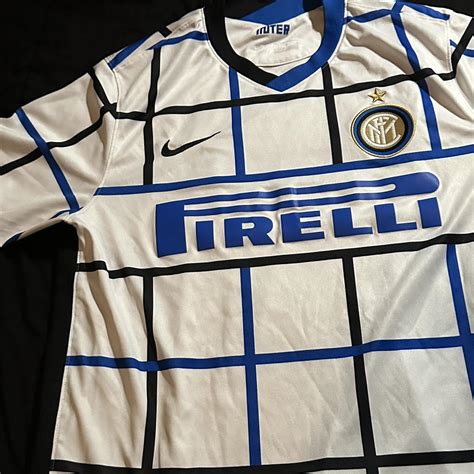 Inter Milan Jersey Away 20/21 Worn 5 times max - Depop