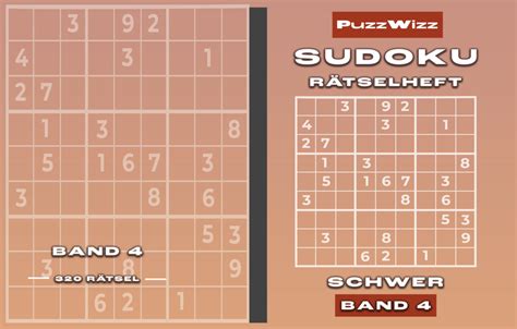 Puzzwizz Sudoku F R Erwachsene Sudoku Schwer