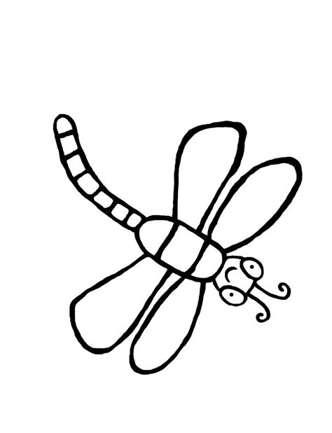 Free Printable Dragonfly Coloring Pages For Kids