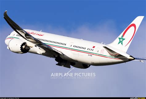 Cn Rgb Royal Air Maroc Boeing Dreamliner At Paris Orly