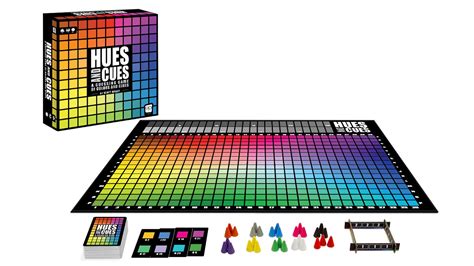 Colourful party board game Hues and Cues is like a psychedelic ...