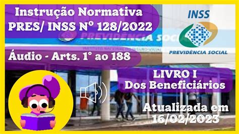 Udio Instru O Normativa Pres Inss N Arts Ao