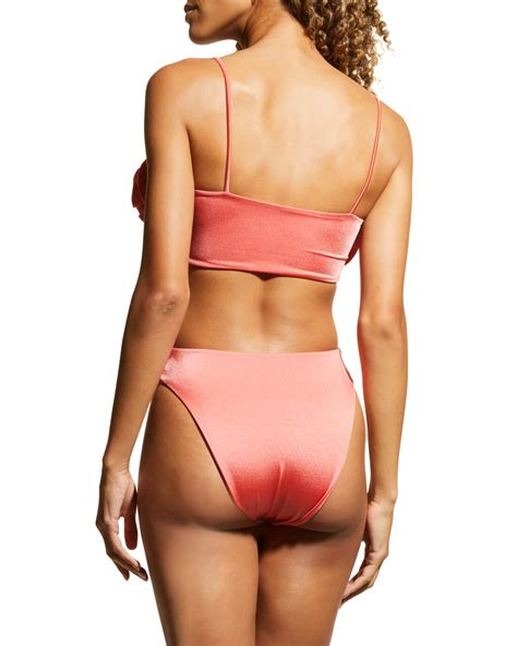 MAYGEL CORONEL Ondina Two Piece Ruffle Bikini Set Neiman Marcus
