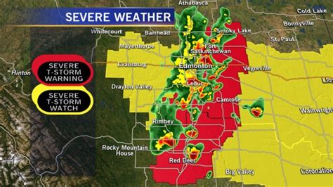 Weather Warnings Issued For Edmonton And Area End Ctv News