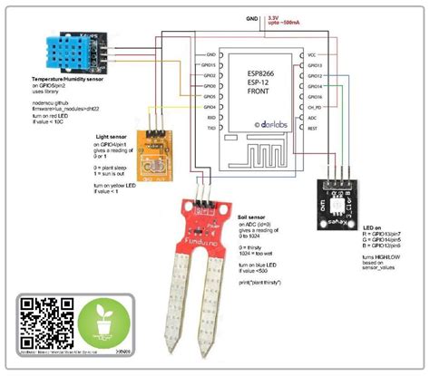 Esp8266 Adc Multiple Analog Sensors Arduino Arduino Sensors Hot Sex