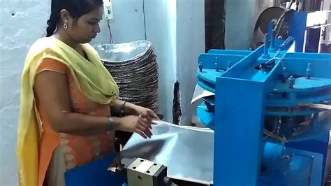 Paper Plate Machine Paper Plate Making Machine Price Youtube